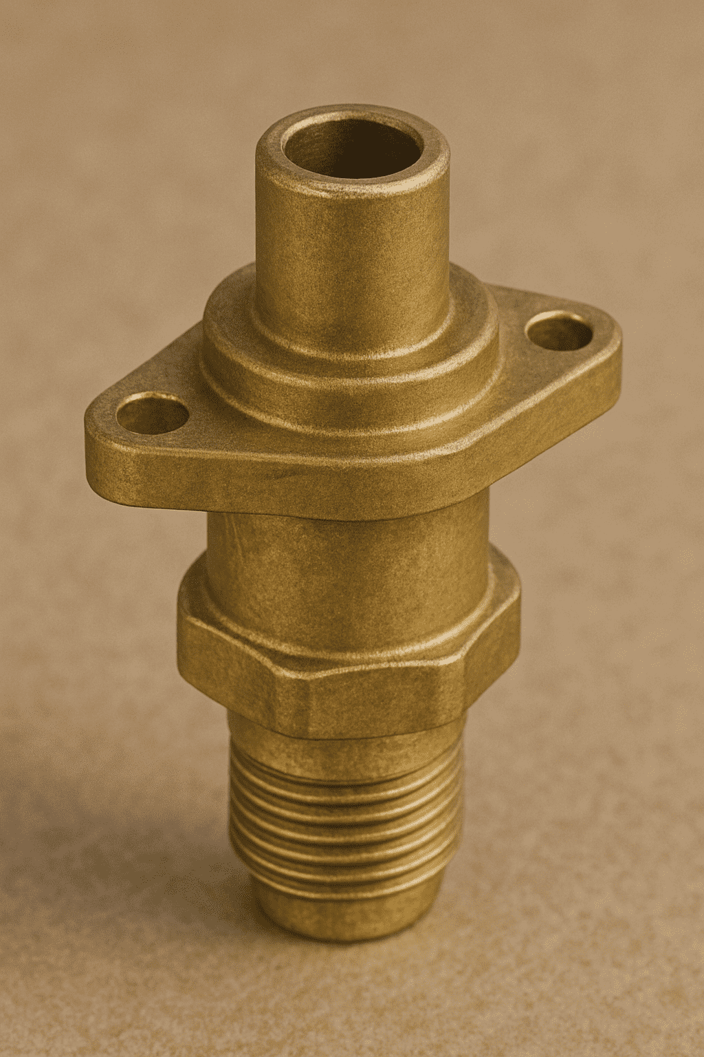 Brass housing for an automotive sensor